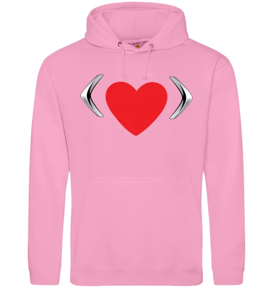 Чоловіча толстовка (худі) Citroen heart Рожевий фото