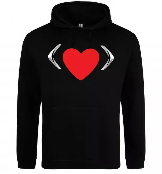 Жіноча толстовка (худі) Citroen heart Чорний фото