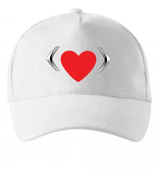Кепка Citroen heart Білий фото