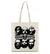 Эко-сумка Rammstein Бежевый фото