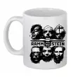 Чашка керамічна Rammstein Білий фото