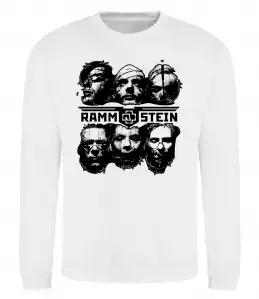 Свитшот Rammstein Белый фото
