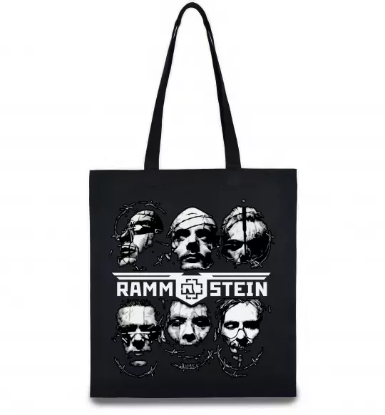 Эко-сумка Rammstein Черный фото