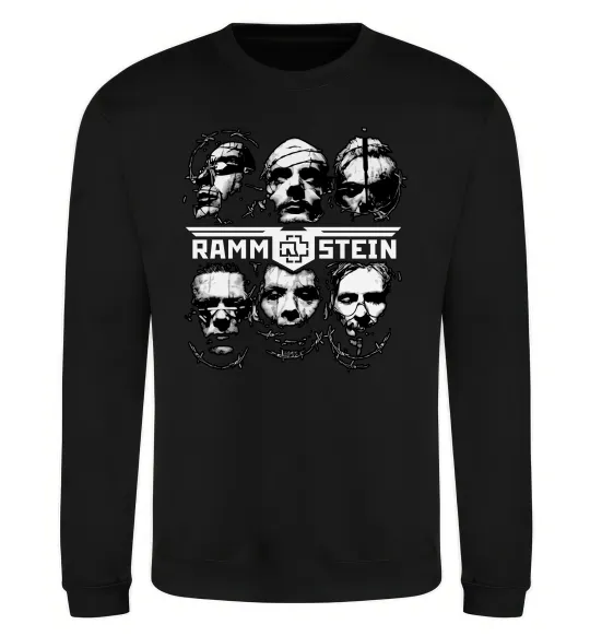 Світшот Rammstein Чорний фото