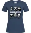 Жіноча футболка Rammstein Темно-синій фото