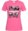 Жіноча футболка Rammstein Яскраво-рожевий фото