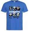 Чоловіча футболка Rammstein Яскраво-синій фото