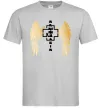 Чоловіча футболка Rammstein wings Сірий фото