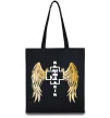Эко-сумка Rammstein wings Черный фото