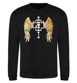 Світшот Rammstein logo Сірий меланж фото