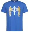 Чоловіча футболка Rammstein wings Яскраво-синій фото