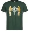 Чоловіча футболка Rammstein wings Темно-зелений фото