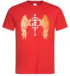 Чоловіча футболка Rammstein wings Червоний фото