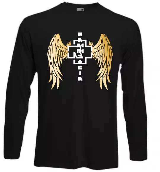 Лонгслів Rammstein wings Чорний фото