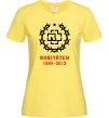 Жіноча футболка Rammstein Raritaten Лимонний фото