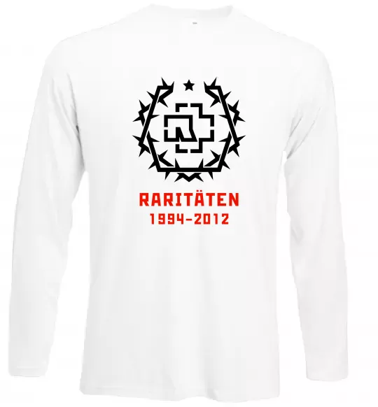 Лонгслив Rammstein Raritaten Белый фото