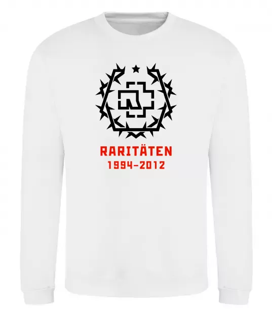 Свитшот Rammstein Raritaten Белый фото
