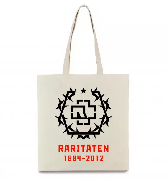 Эко-сумка Rammstein Raritaten Бежевый фото