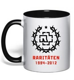 Чашка з кольоровою ручкою Rammstein Raritaten Чашка з кольоровою ручкою Rammstein Raritaten
