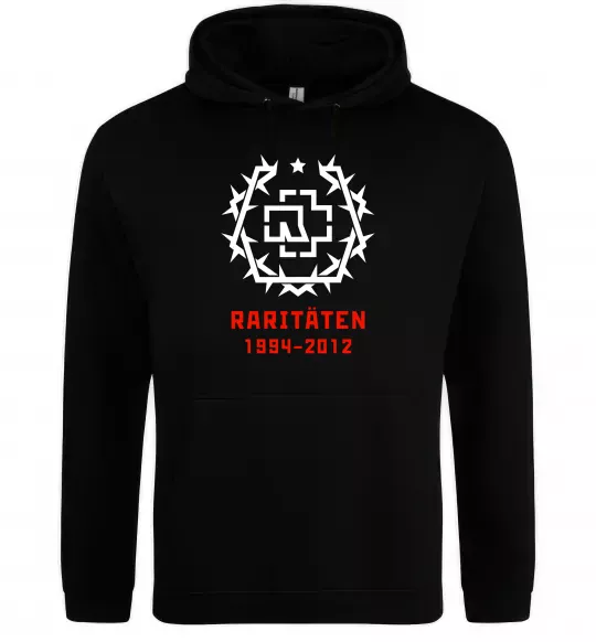 Мужская толстовка (худи) Rammstein Raritaten Черный фото