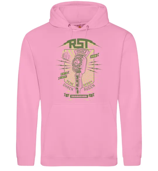 Жіноча толстовка (худі) Rammstein Radio Рожевий фото