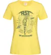 Женская футболка Rammstein Radio Лимонный фото