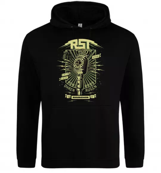Жіноча толстовка (худі) Rammstein Radio Чорний фото