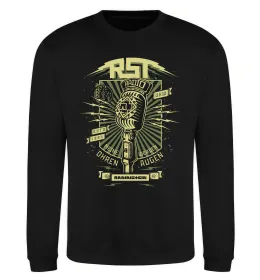 Світшот Rammstein logo Сірий меланж фото