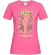 Женская футболка Rammstein Radio Ярко-розовый фото