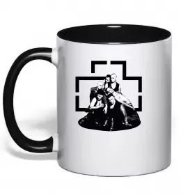 Чашка з кольоровою ручкою