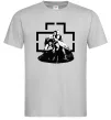 Чоловіча футболка Rammstein members Сірий фото