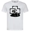Чоловіча футболка Rammstein members Білий фото