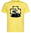 Чоловіча футболка Rammstein members Лимонний фото