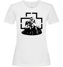 Женская футболка Rammstein members