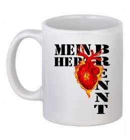 Чашка керамічна Mein Herz Brennt
