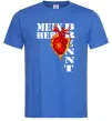 Чоловіча футболка Mein Herz Brennt Яскраво-синій фото