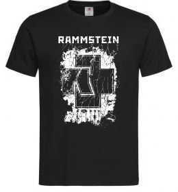 Чоловіча футболка Рамштайн лого Чорний фото