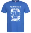 Чоловіча футболка Рамштайн лого Яскраво-синій Чоловіча футболка Рамштайн лого Яскраво-синій фото