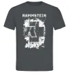 Чоловіча футболка Рамштайн лого Графіт Чоловіча футболка Рамштайн лого Графіт фото