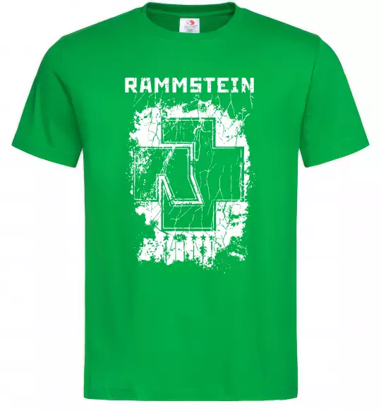 Чоловіча футболка Рамштайн лого Зелений фото