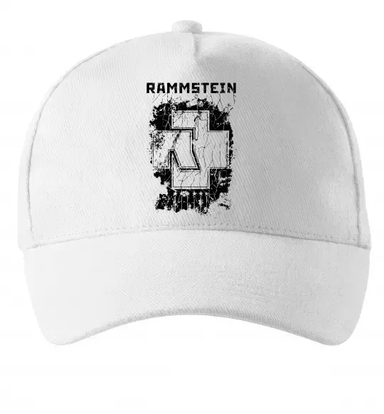 Кепка Рамштайн лого Білий фото