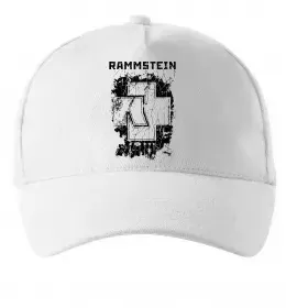 Кепка Рамштайн лого Белый фото