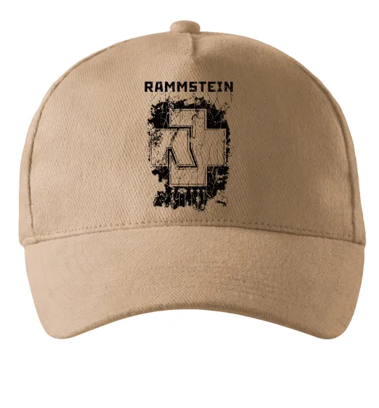 Кепка Рамштайн лого Пісочний фото