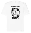 Футболка Оверсайз Рамштайн лого Білий фото