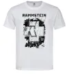 Чоловіча футболка Рамштайн лого Білий Чоловіча футболка Рамштайн лого Білий фото