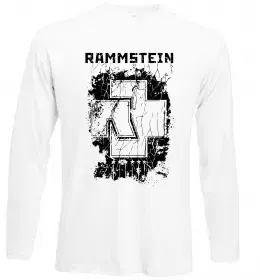 Лонгслів Rammstein Homer Simpson Білий фото