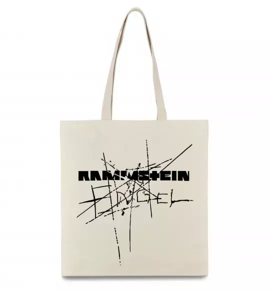 Эко-сумка Rammstein Engel Бежевый фото