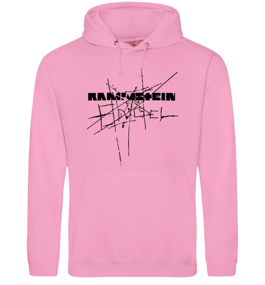 Женская толстовка (худи) Rammstein Engel Розовый фото