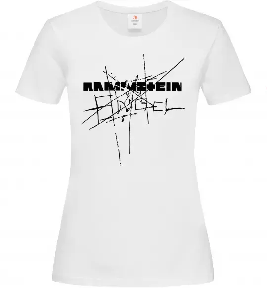 Женская футболка Rammstein Engel Белый фото