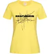 Женская футболка Rammstein Engel Лимонный Женская футболка Rammstein Engel Лимонный фото
